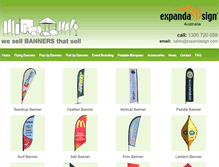 Tablet Screenshot of expandasign.com