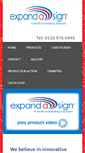 Mobile Screenshot of expandasign.co.uk